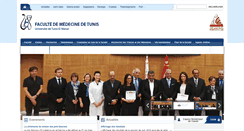 Desktop Screenshot of fmt.rnu.tn
