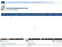 Tablet Screenshot of fmt.rnu.tn